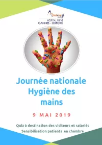 Journée Hygiène des mains 2019 à la Clinique Oxford